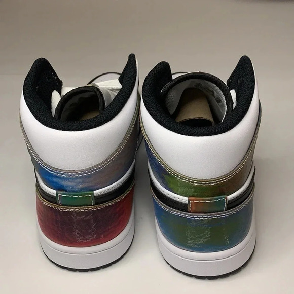 Nike Jordan 1 Mid HEAT REACTIVE Men’s Sneakers 10 New - Picture 10 of 12